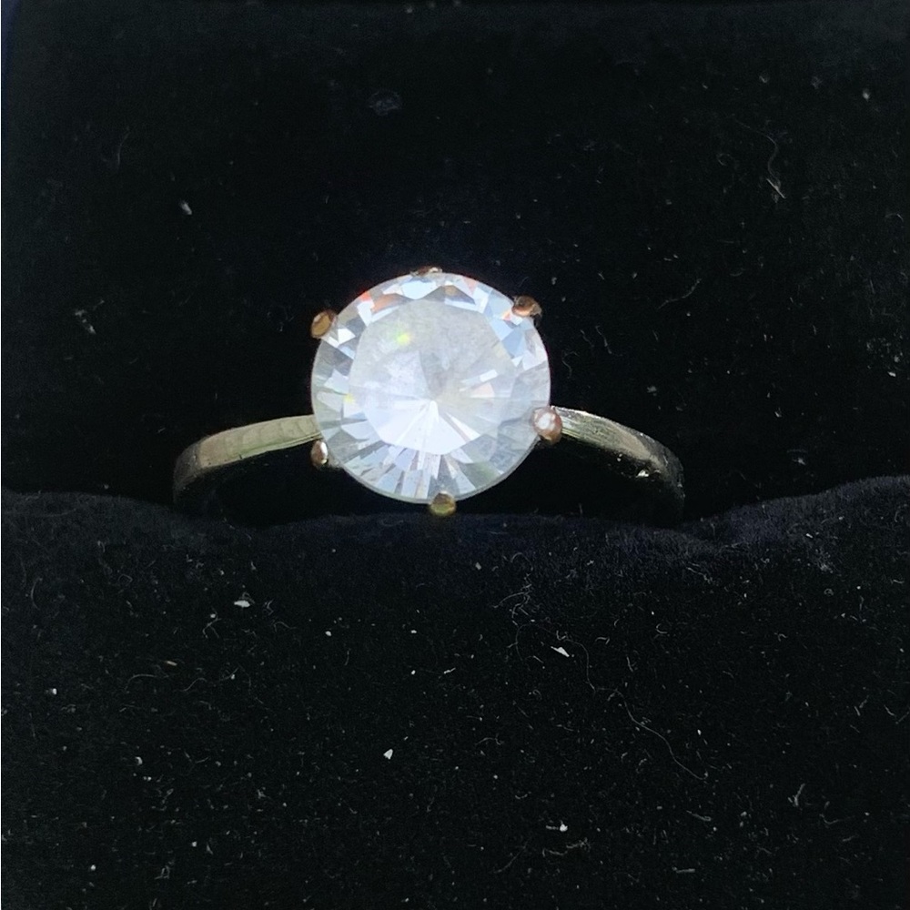 2 Carat Cubic Zirconia Engagement Ring Size 8
